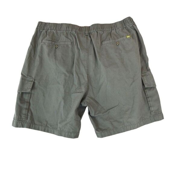 Tommy Bahama Relax Cargo Shorts XXL Green Drawstring Waist 100% Cotton 42" - Picture 3 of 10